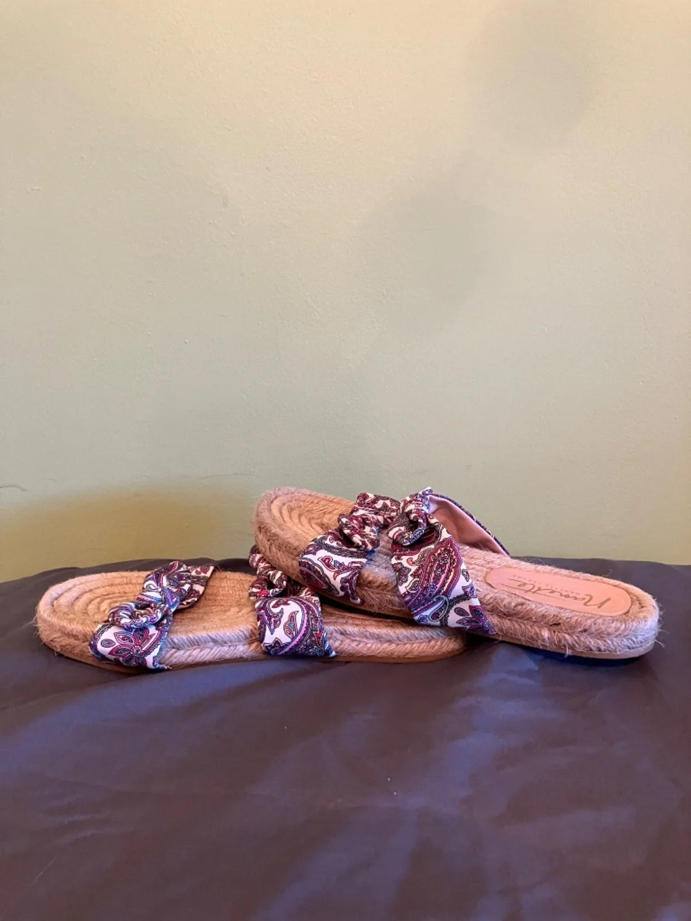 Nanette Lepore Lily Bow Espadrille Sandals (US WOMENS 8)